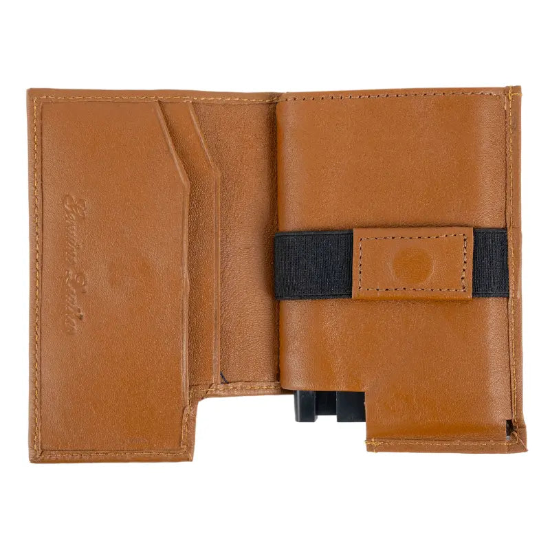 Artilea POP UP Card Holder Leather (Tan)