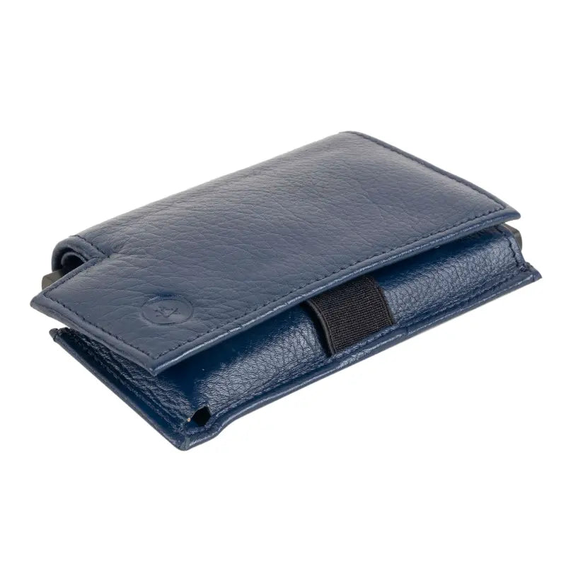 Artilea POP UP Card Holder Leather (Navy Blue)