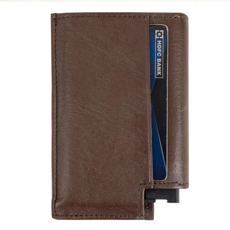 Artilea POP UP Card Holder Leather (Brown)