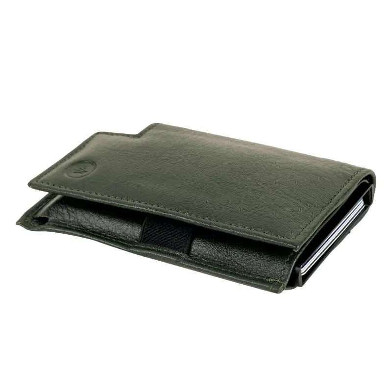 Artilea POP UP Card Holder Leather (Dark Green)