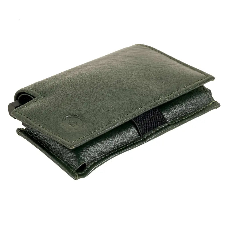Artilea POP UP Card Holder Leather (Dark Green)