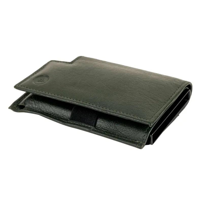 Artilea POP UP Card Holder Leather (Dark Green)