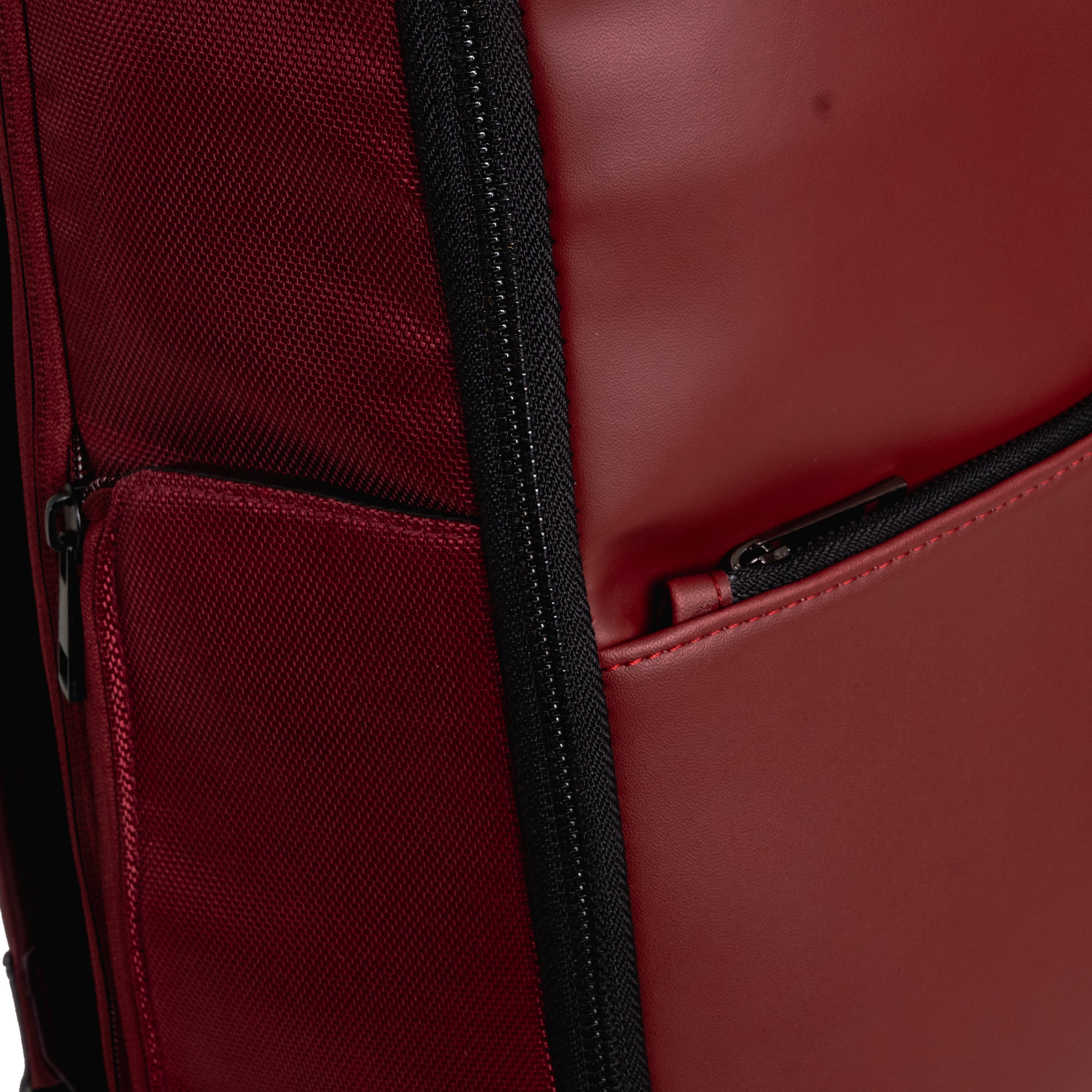 Thorin Backpack & Matty & PU Tote Bag Wine(Combo)