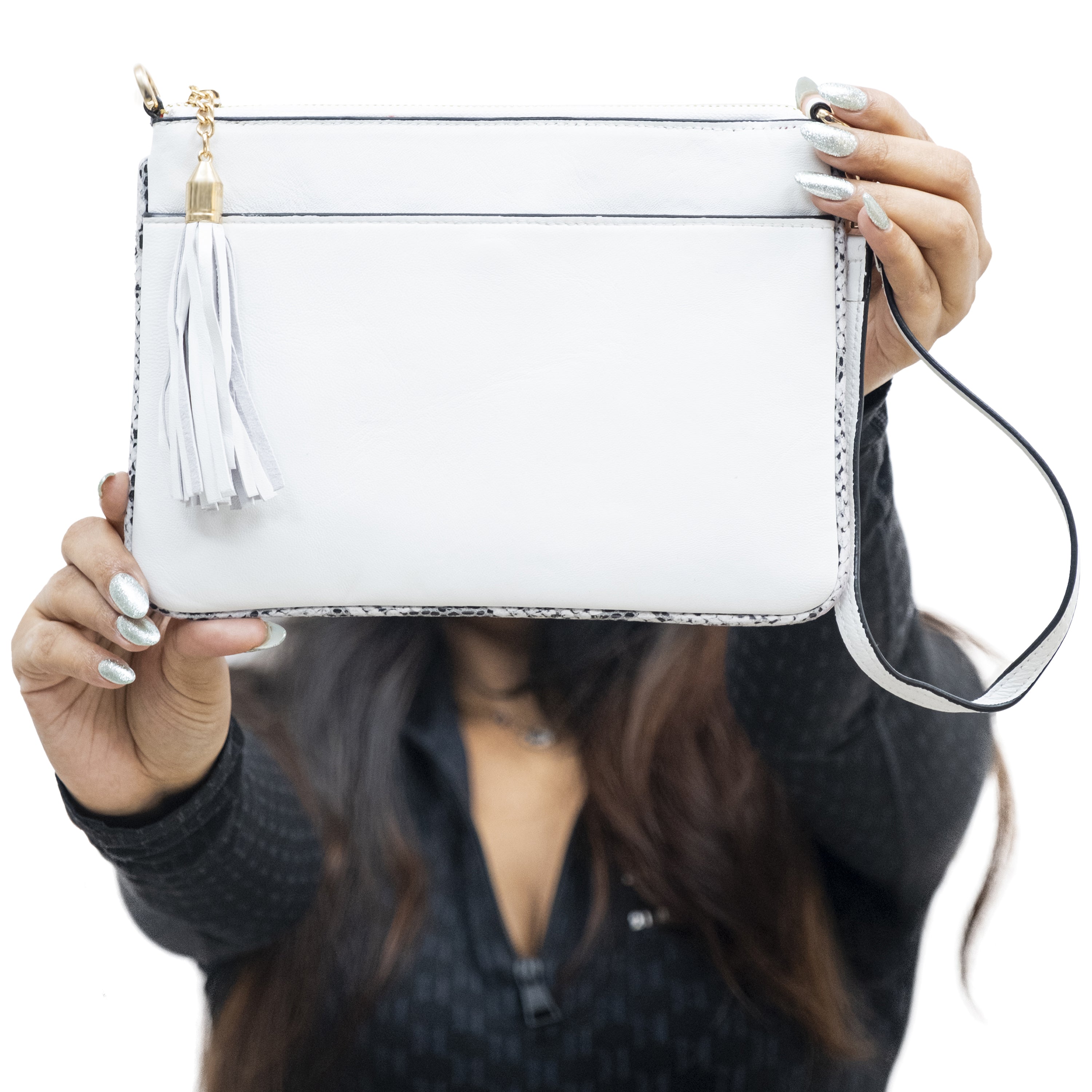 Genuine Leather Wristlet