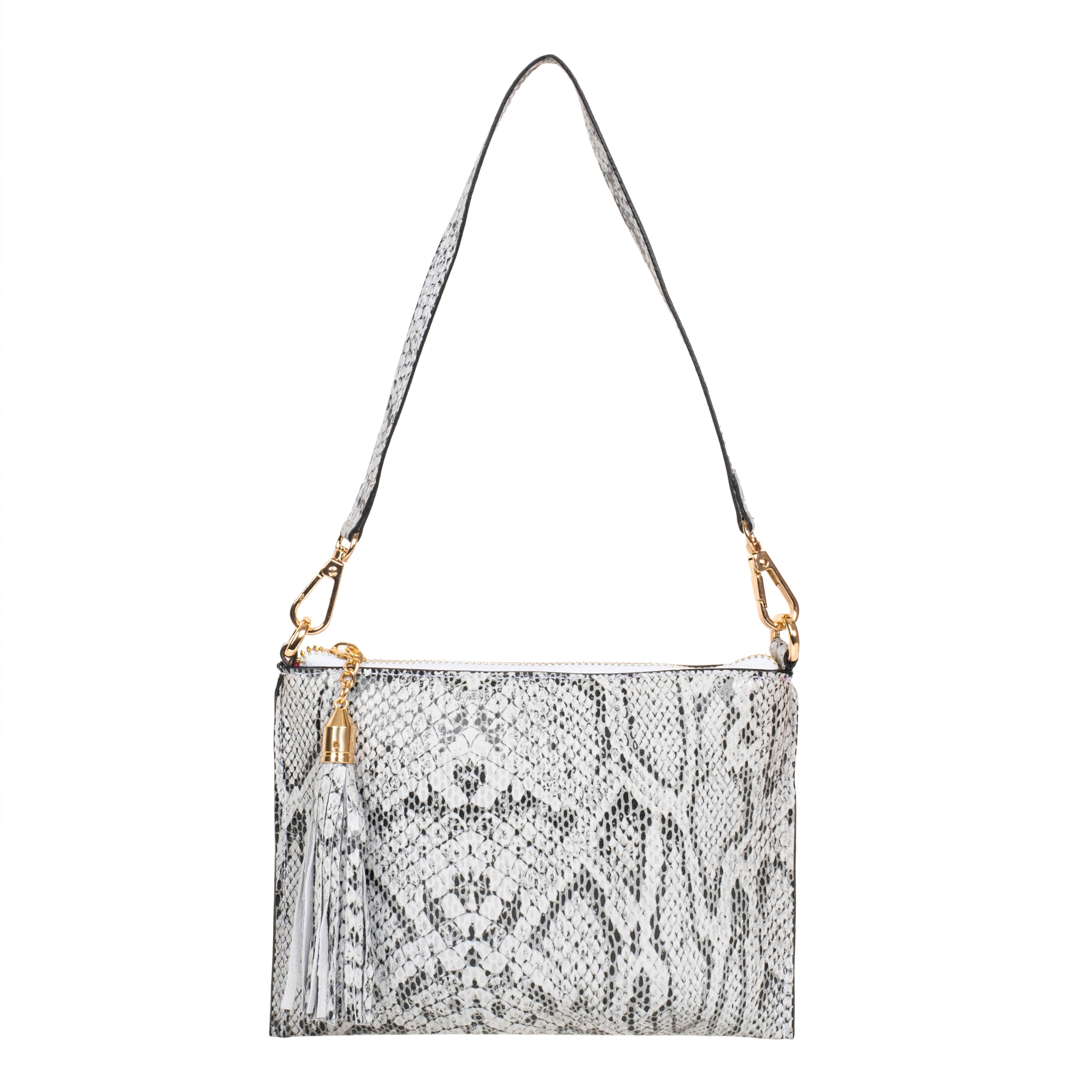 Genuine Leather Wristlet (Small) - Grey