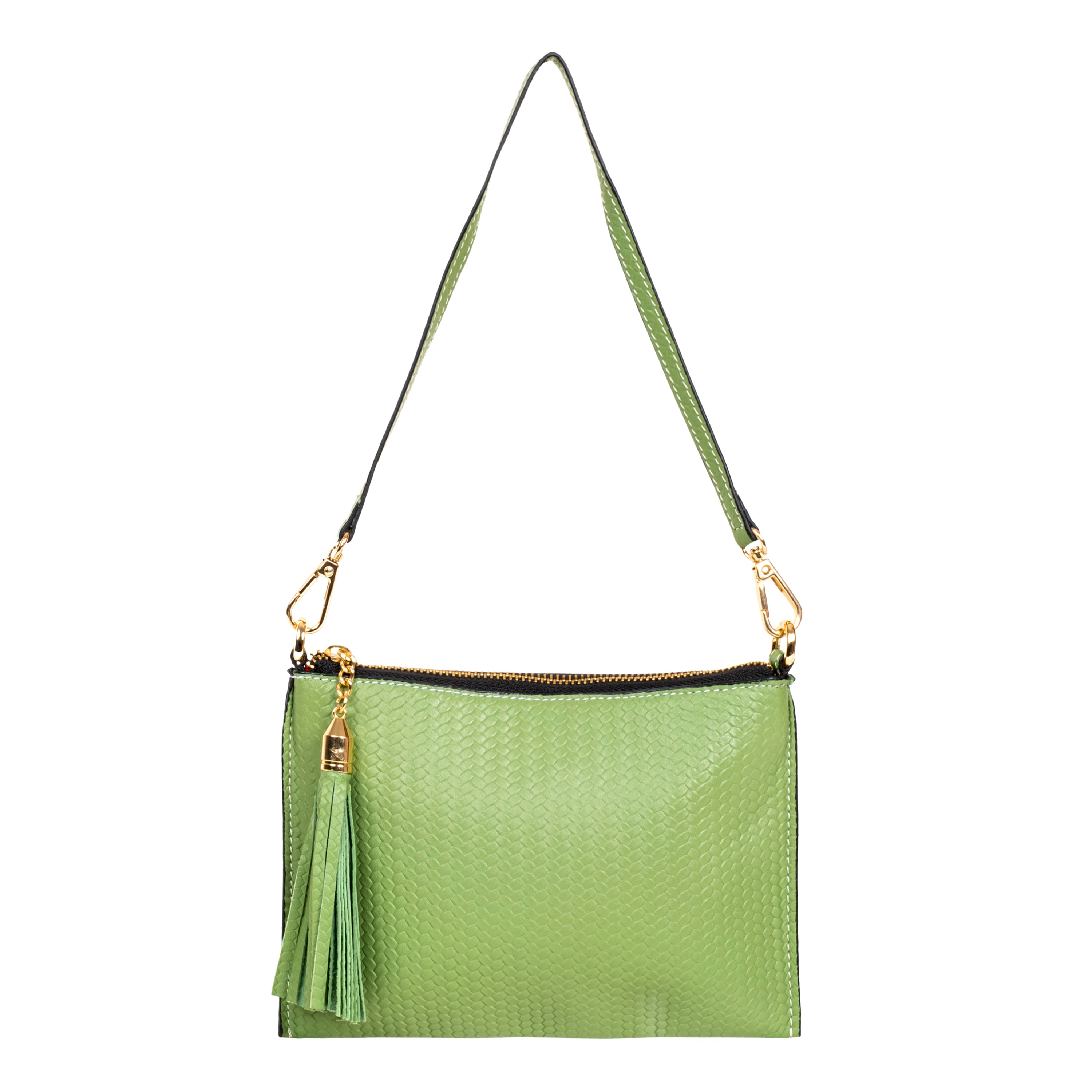 Genuine Leather Wristlet (small) - Green