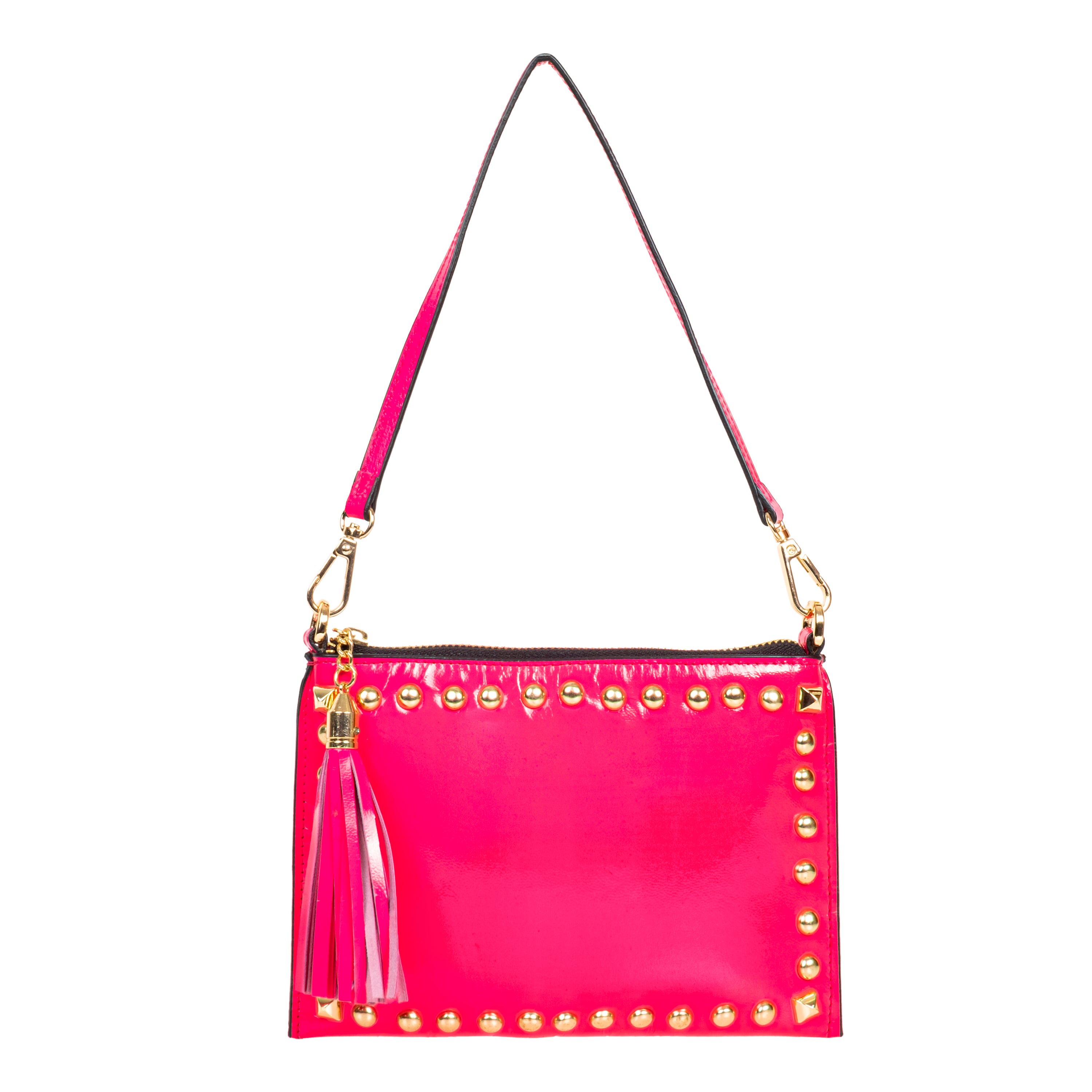 Genuine Leather Wristlet (Small) - Pink