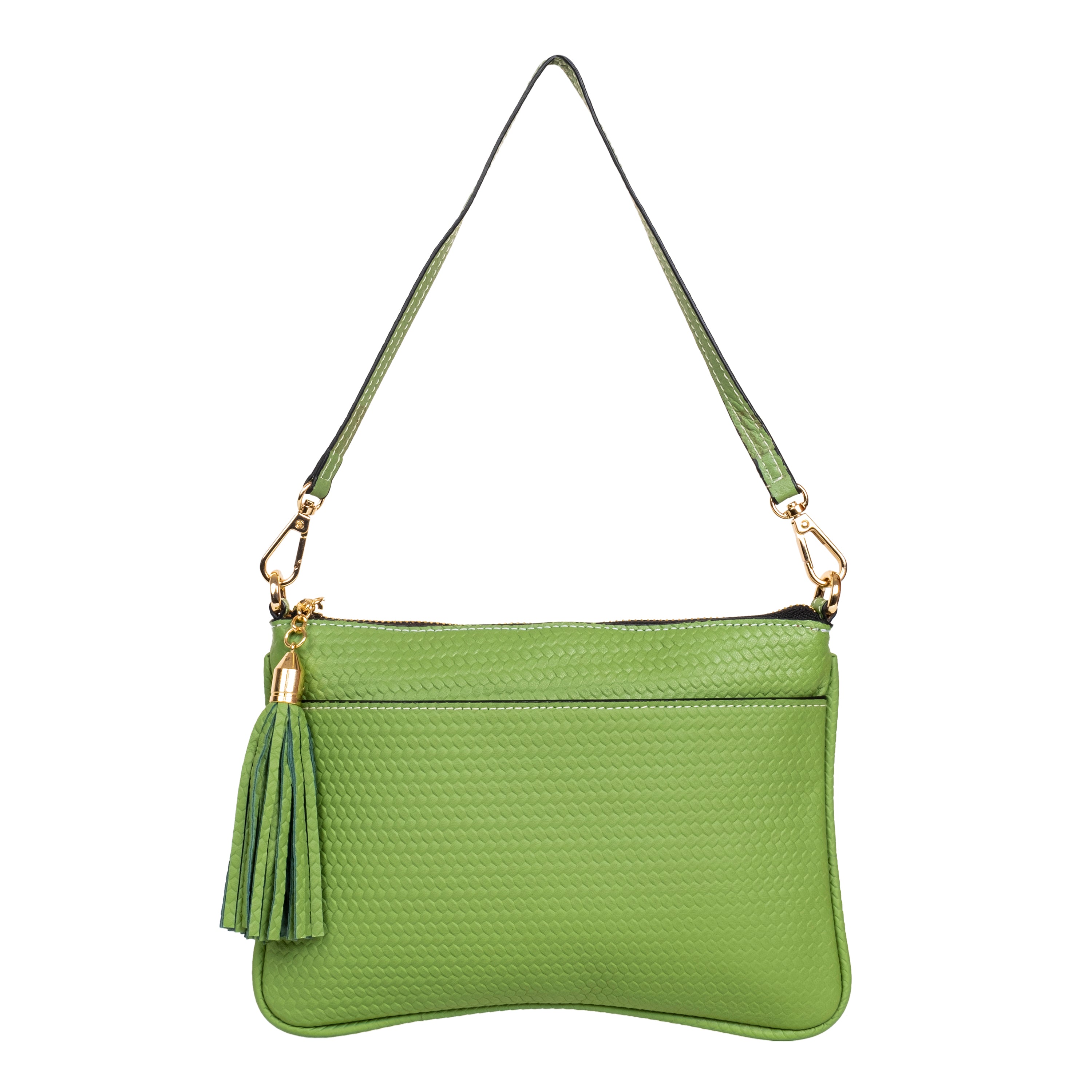 Genuine Leather Wristlet (Big) - Green