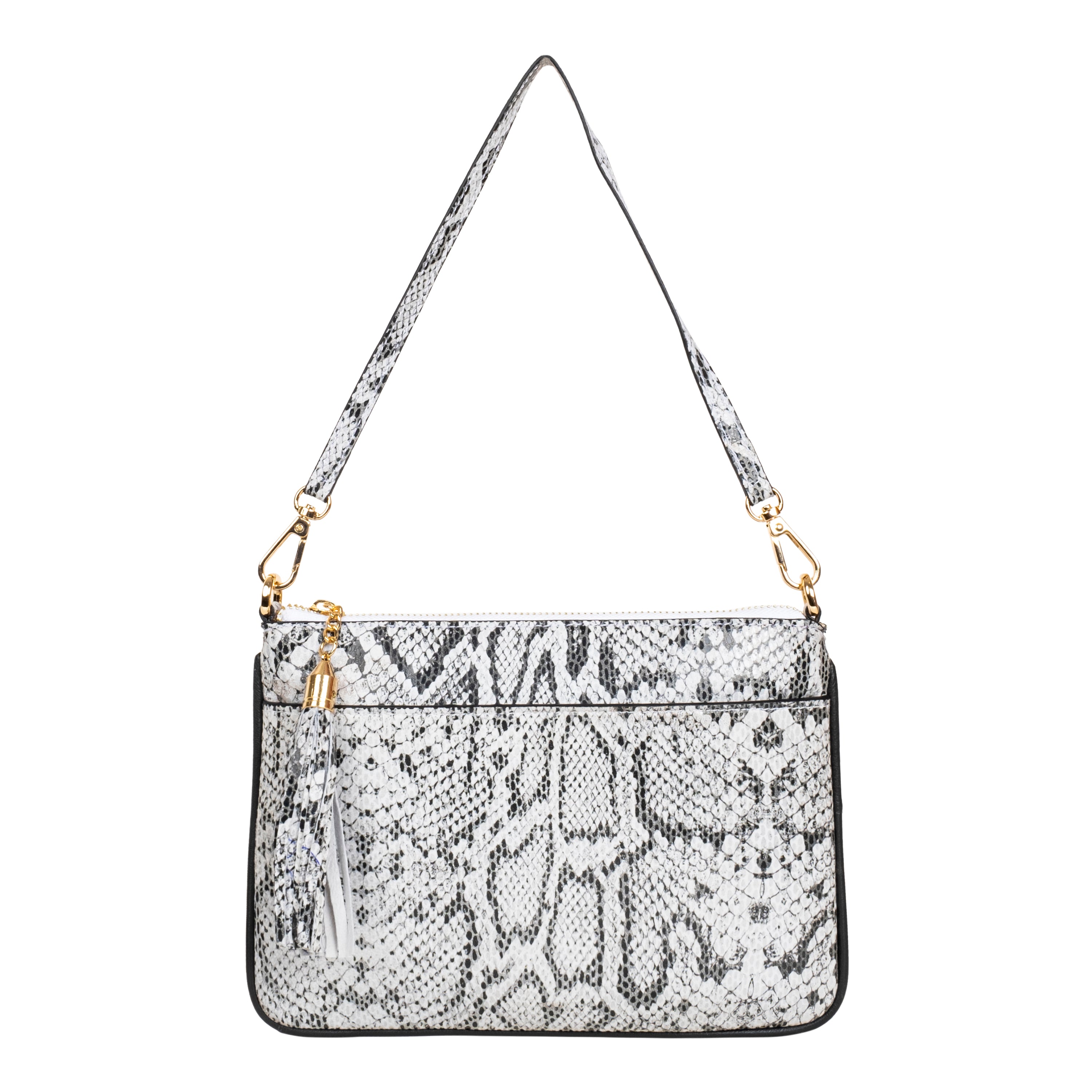 Genuine Leather Wristlet (Big) - Grey