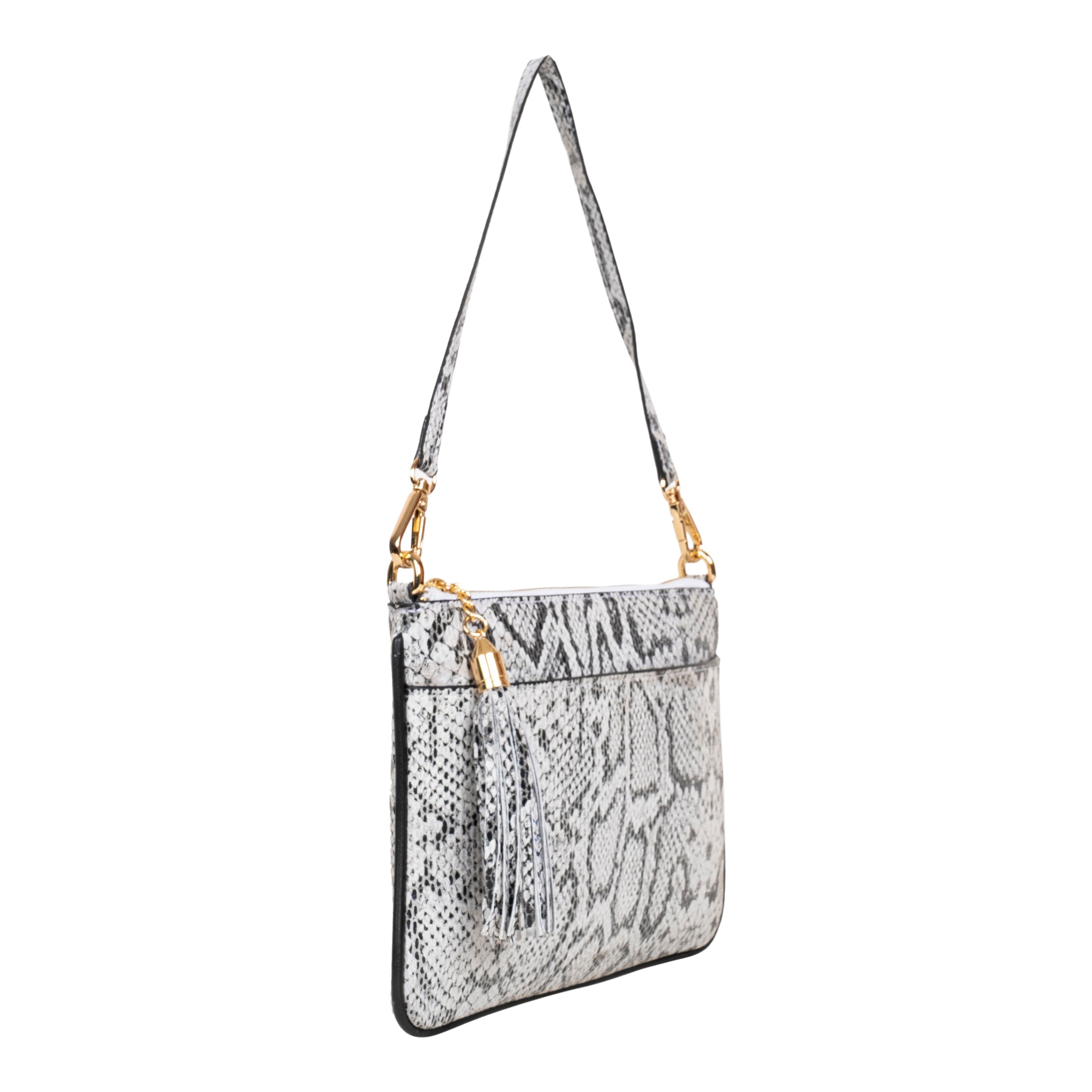 Genuine Leather Wristlet (Big) - Grey