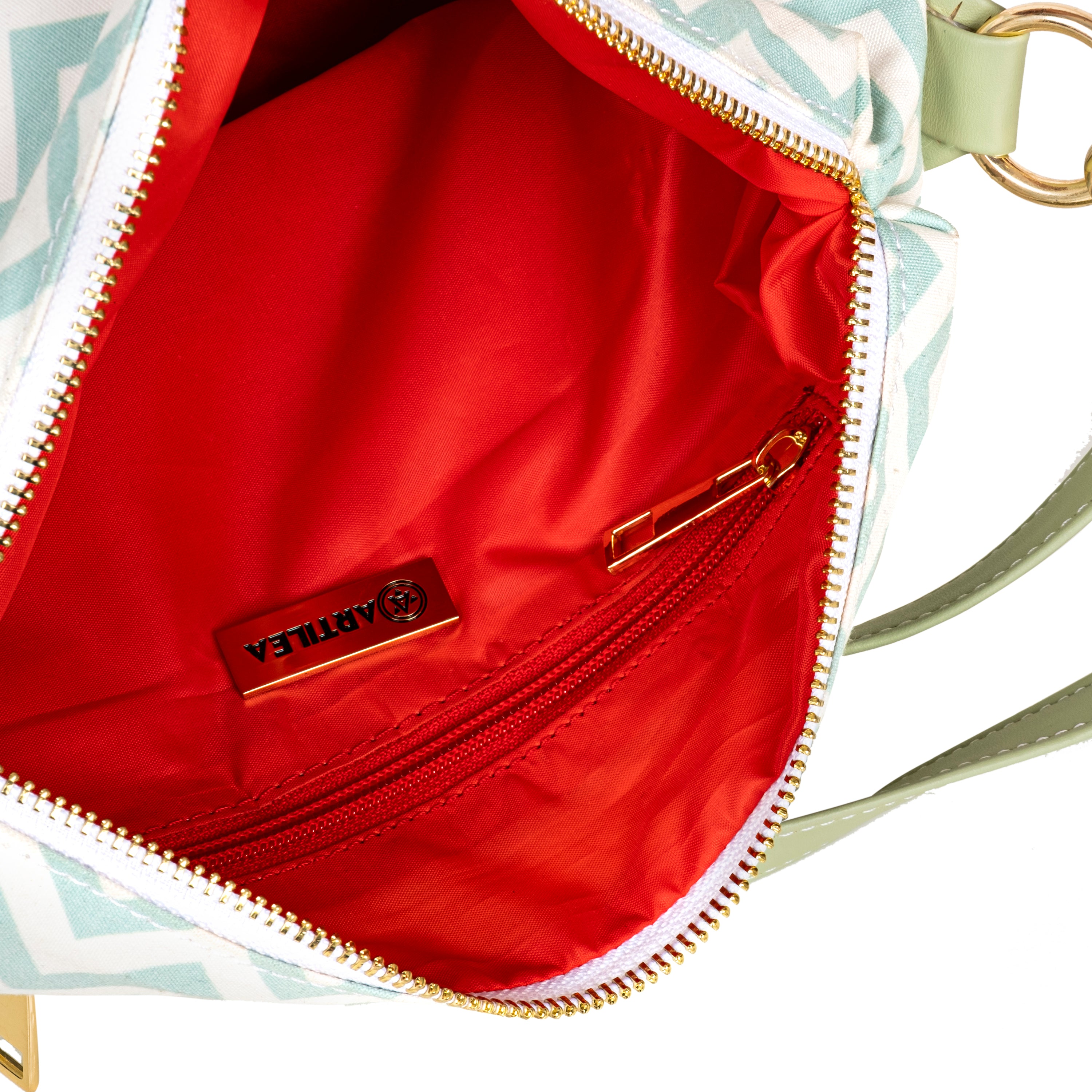 Printed Sling Bag-Chevron