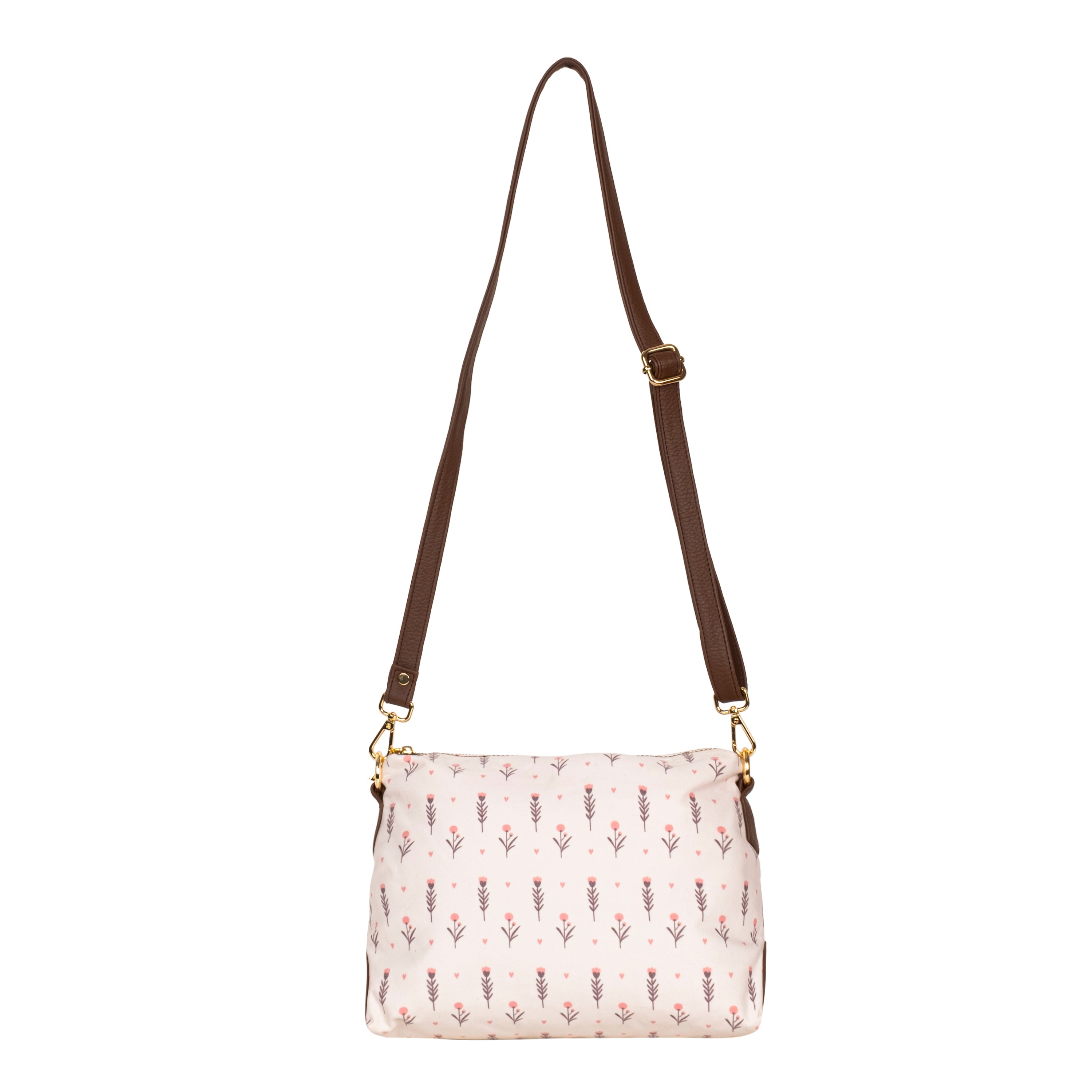 Printed Sling Bag-Flower