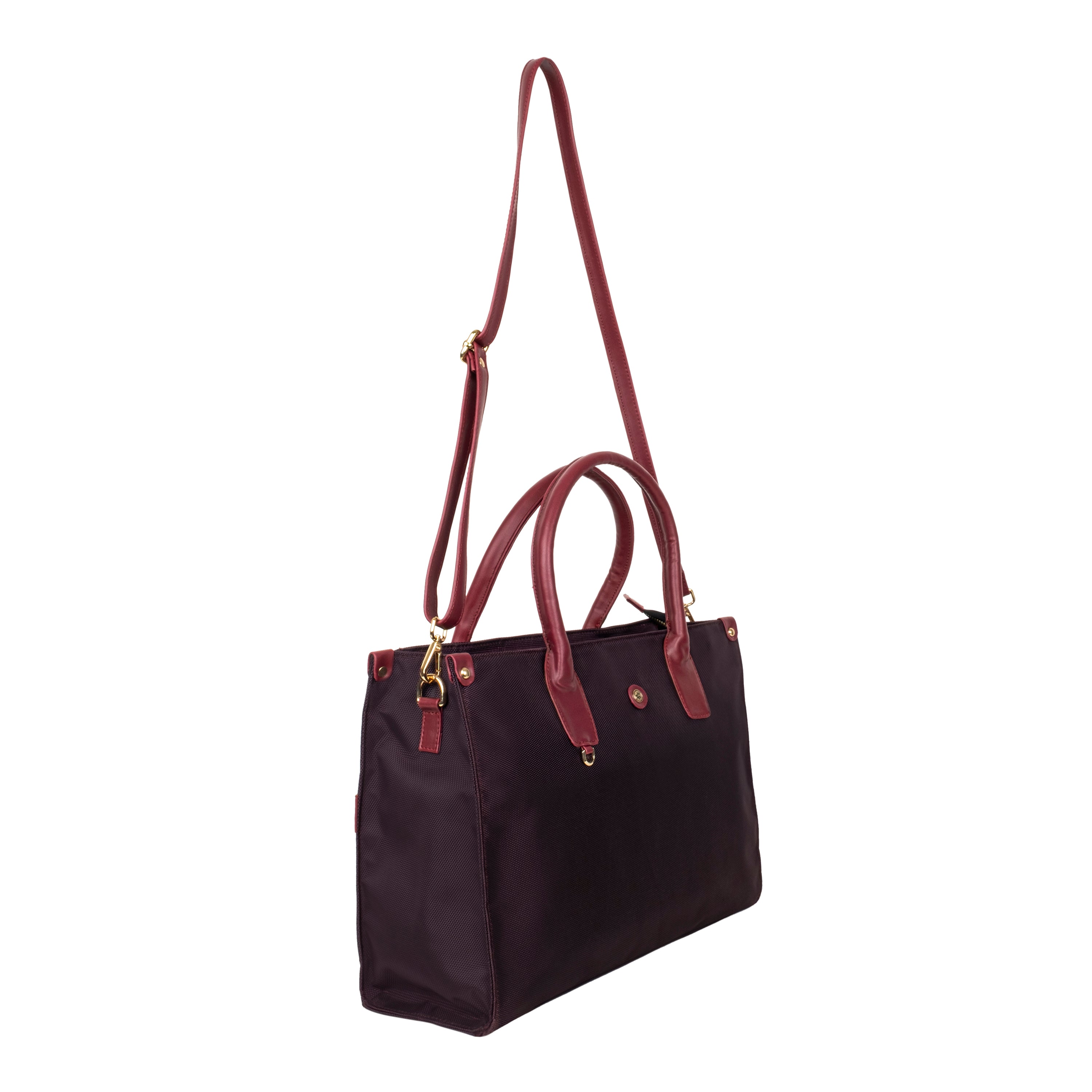 Thorin Backpack & Matty & PU Tote Bag Wine(Combo)