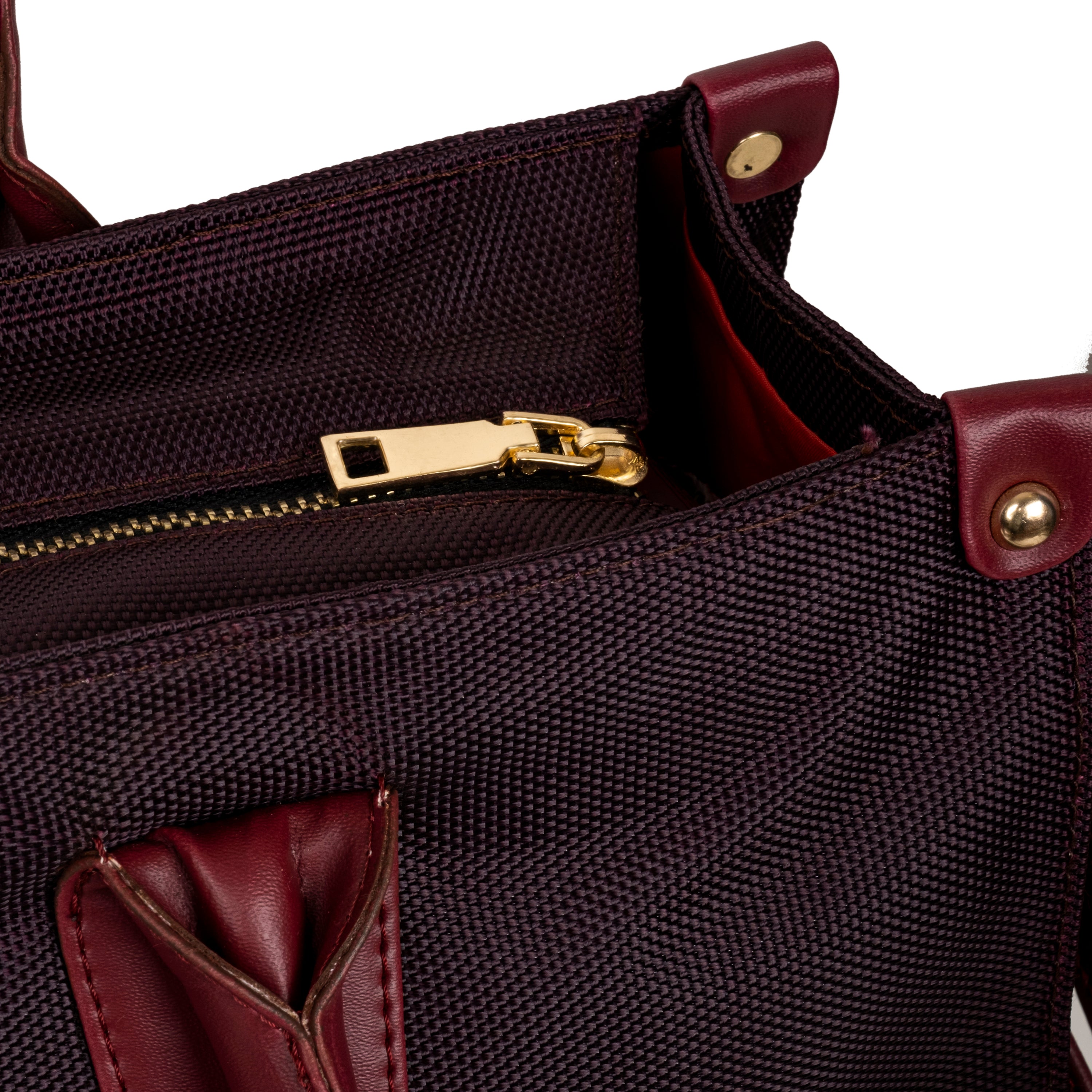 Thorin Backpack & Matty & PU Tote Bag Wine(Combo)