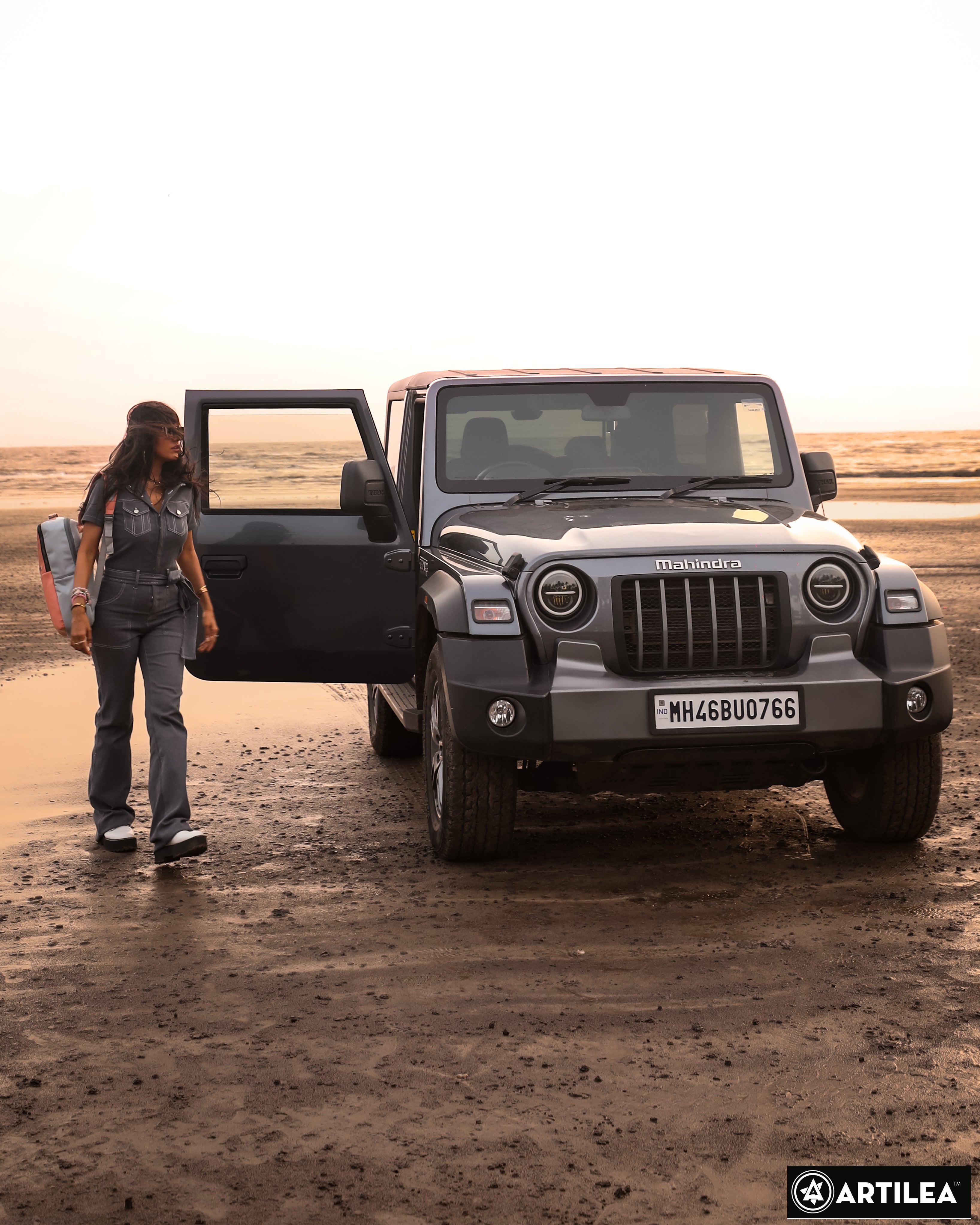 Pedestal Backpack - Peach