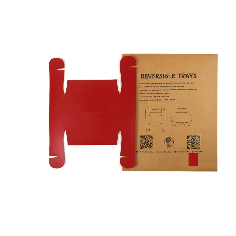 Reversible Trays - Red