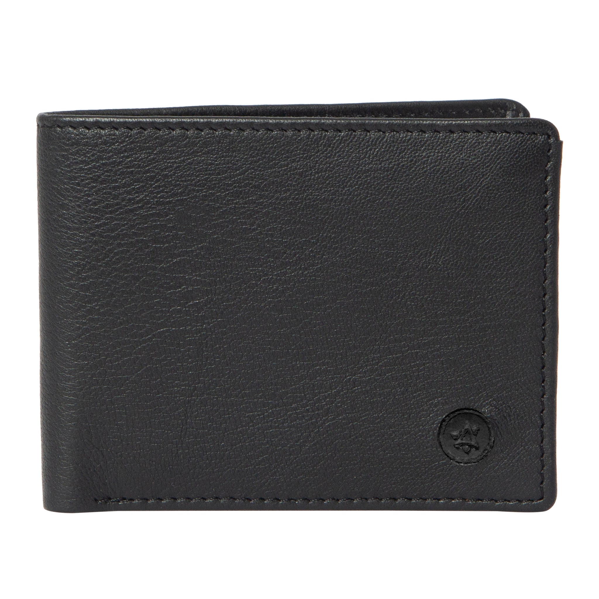 Genuine Leather Black Wallet
