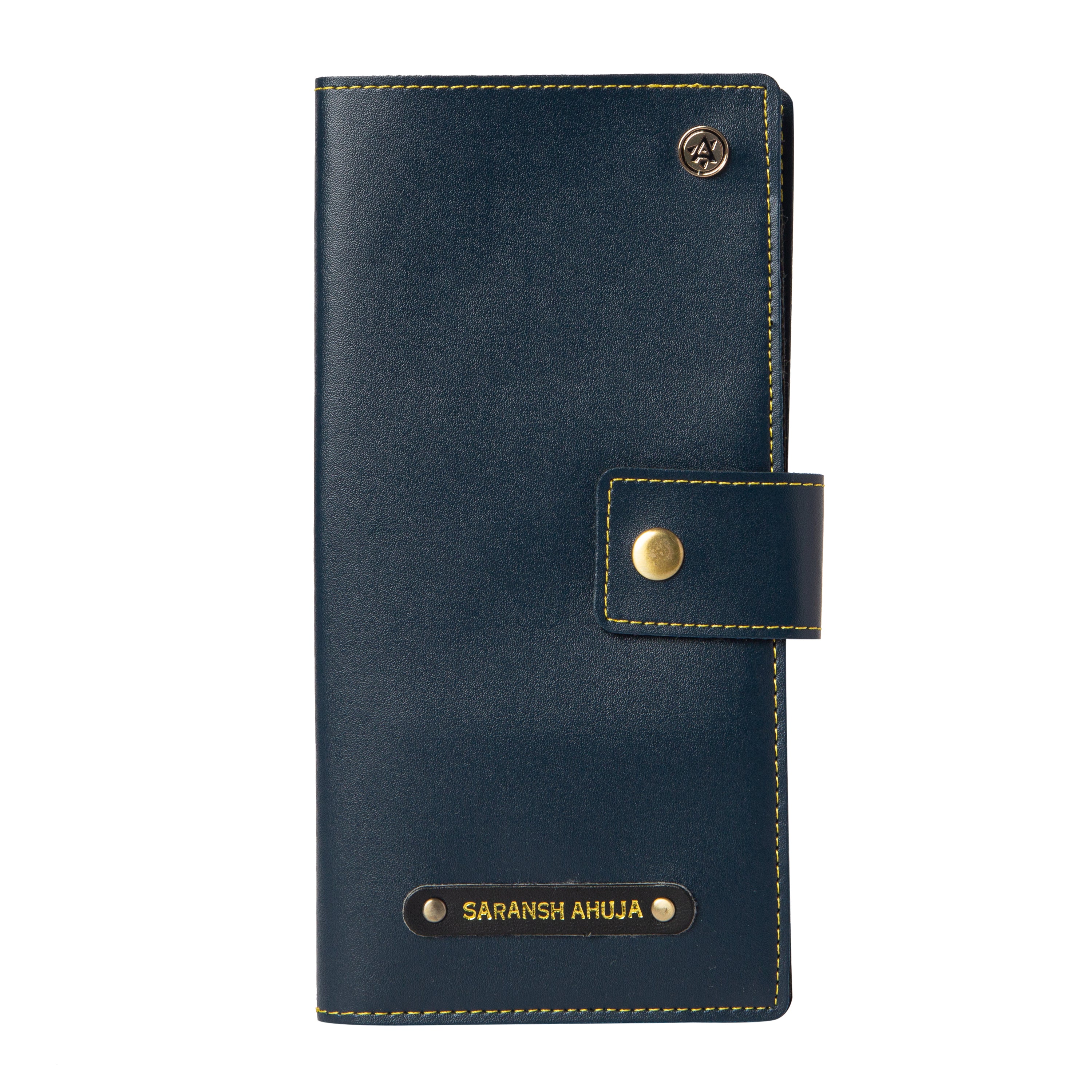 Travel Wallet & Passport Cover-Navy