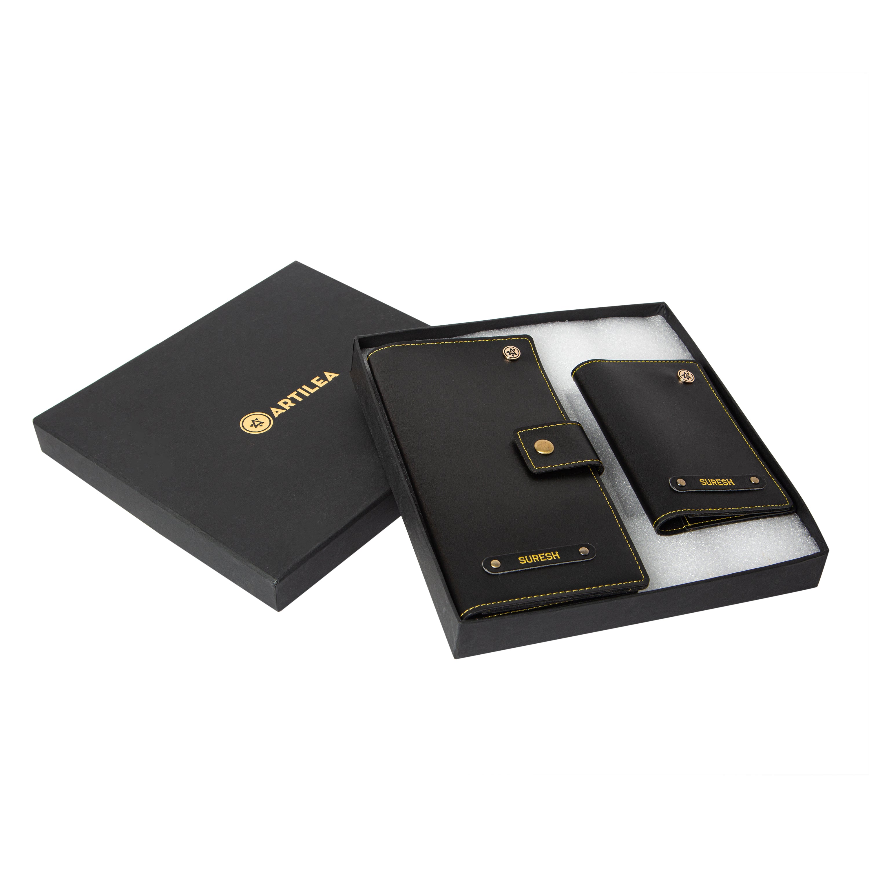 Travel Wallet&Passport Cover-Black