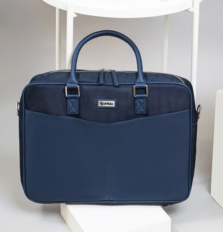 Laptop Bag - Blue & Navy Blue