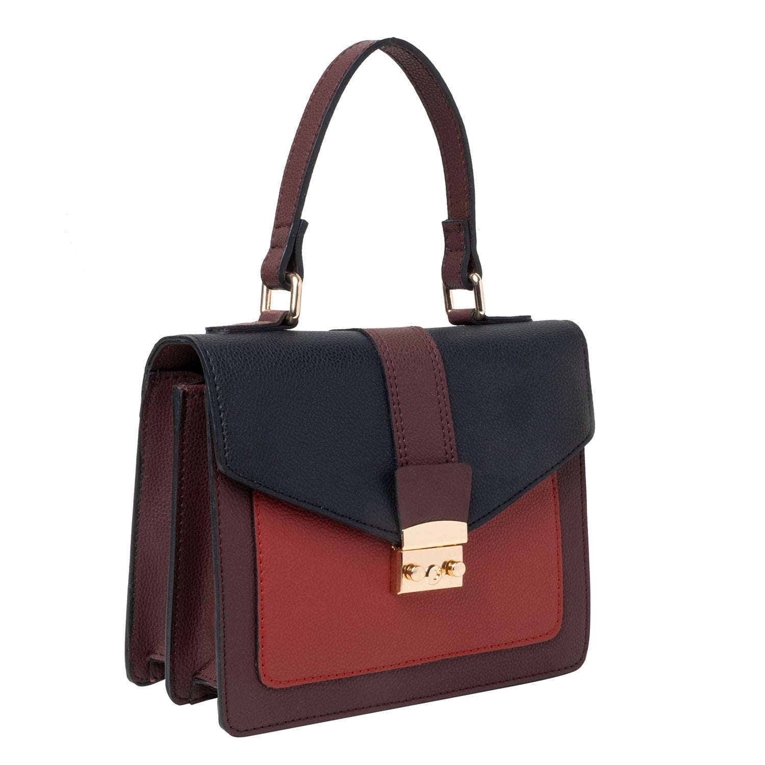 Party Sling Bag - Brown & Red