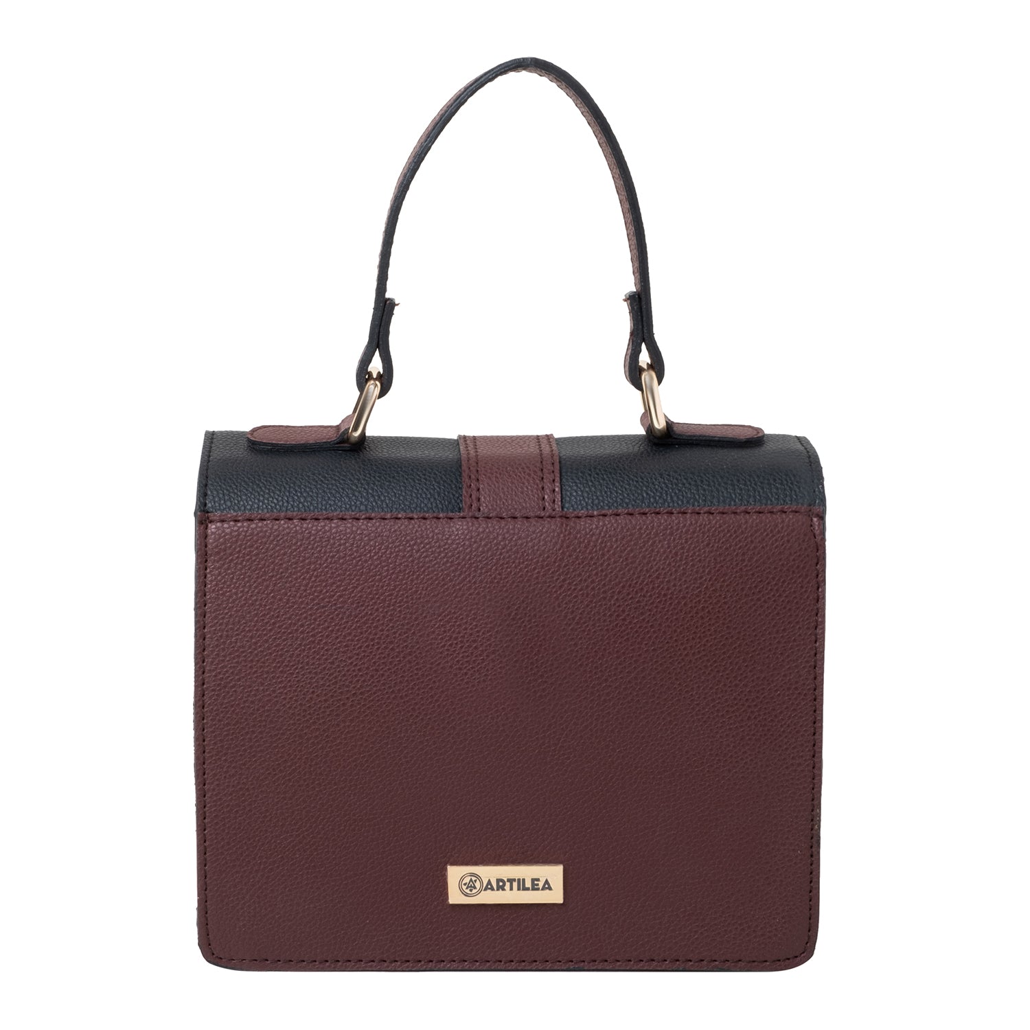 Party Sling Bag - Brown & Red