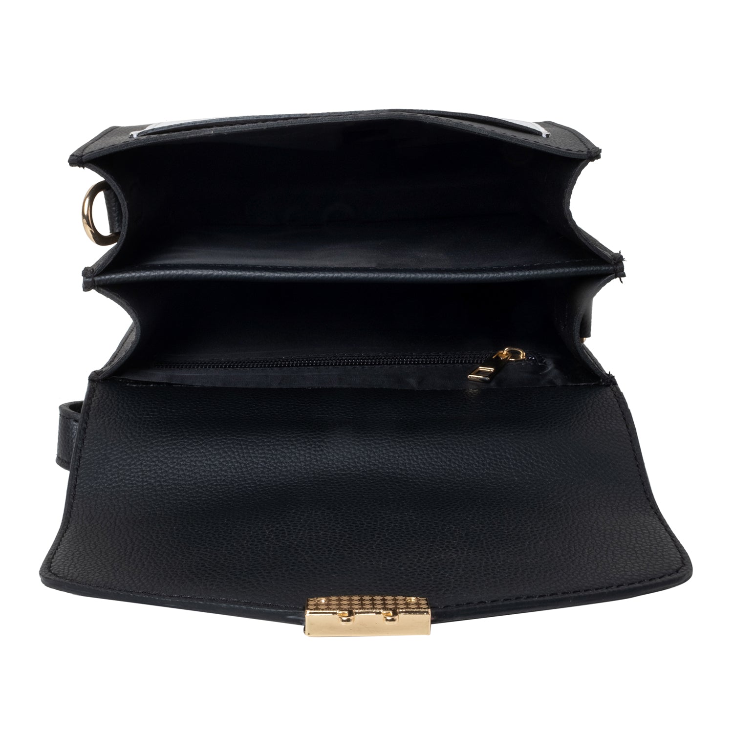 Party Sling Bag - Brown & White