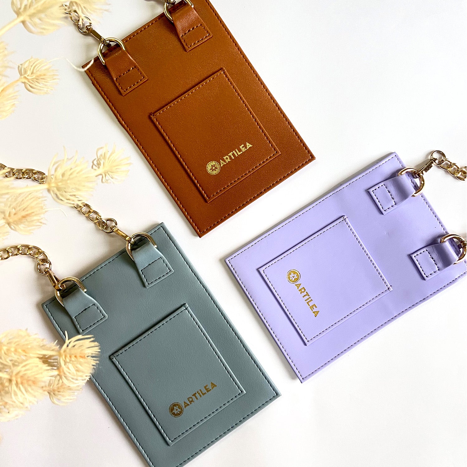 Mobile Sling Bag - Tan