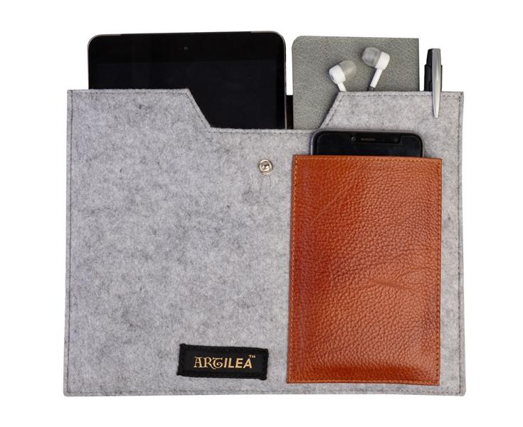 Artilea Apple iPad Pro Sleeve with iPhone pocket