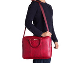 Laptop Bag - SA9035SR  - Maroon Texture  Laptop Bag Artilea