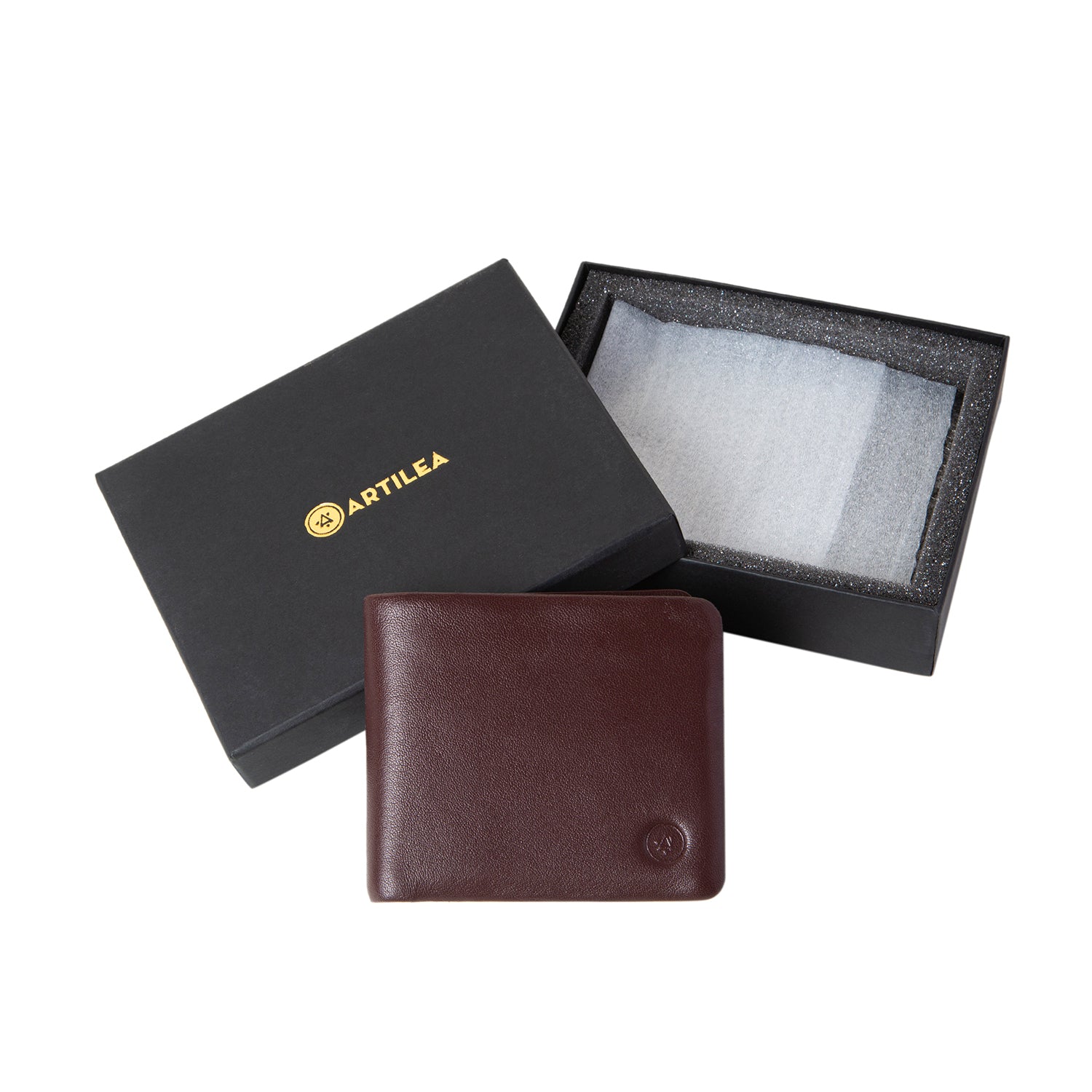Genuine Italian Handcrafted Leather Wallet - Wine