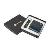 Personalised Gift Set - Mens Wallet and Keychain