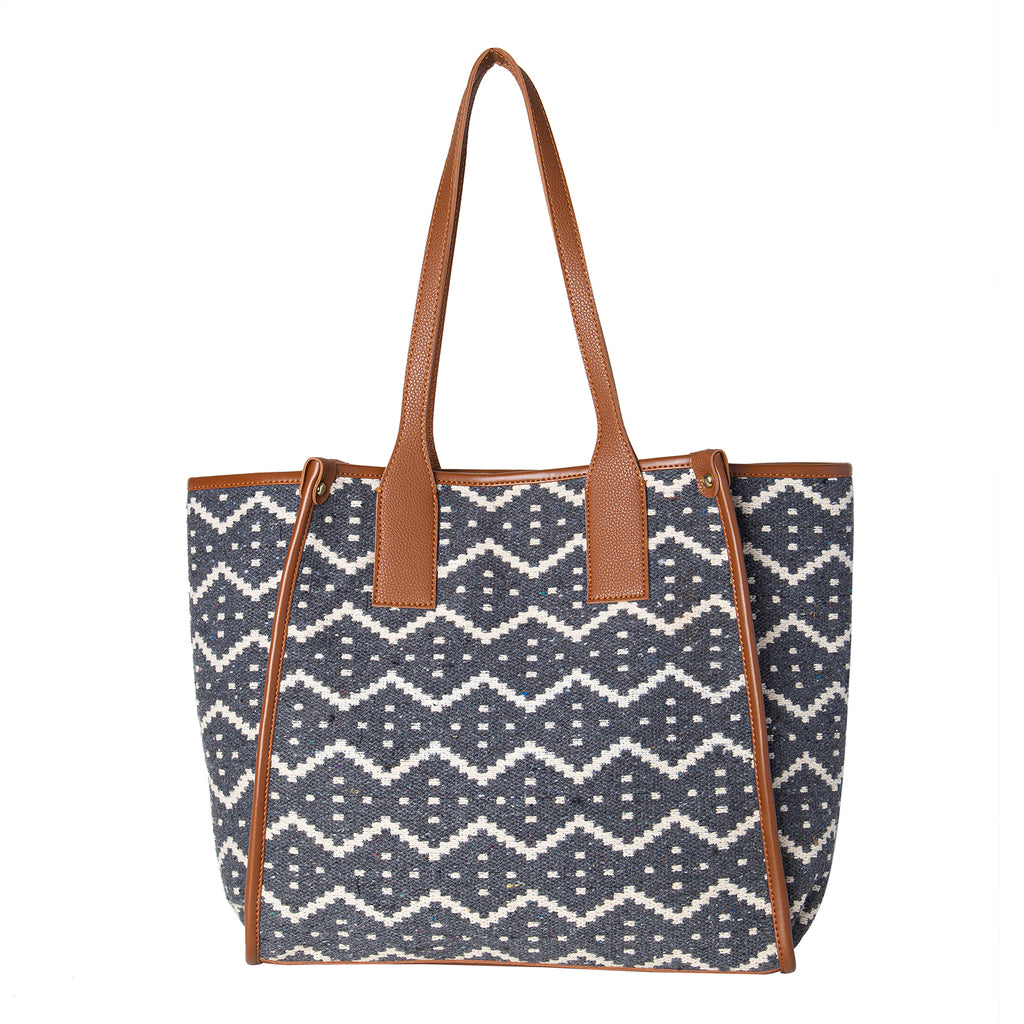 Nautical Waves - Combo of Tote & Laptop Sleeve
