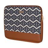 Ikkat Laptop Sleeve - Nautical Waves