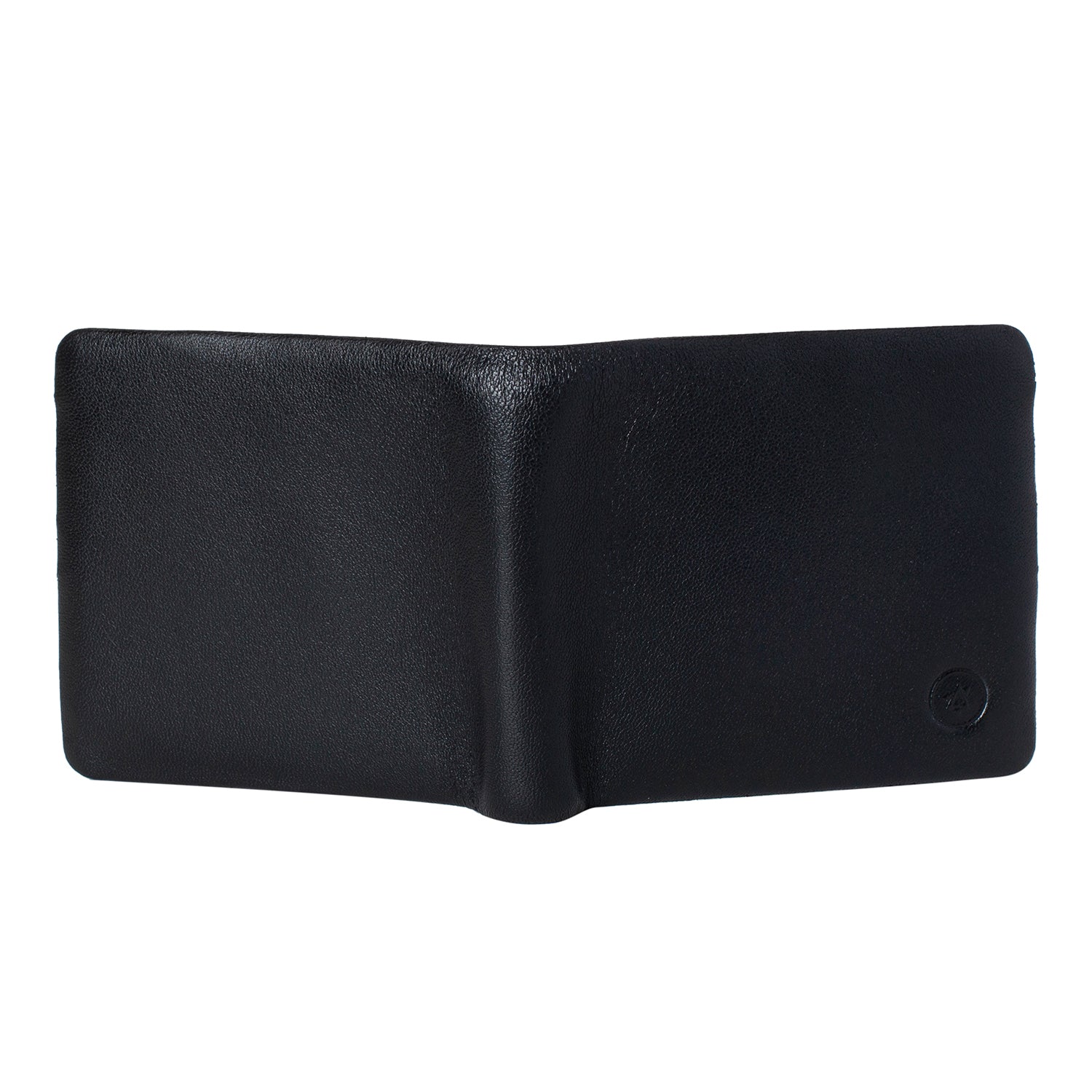 Genuine Italian Handcrafted Leather Wallet - Black