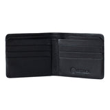 Genuine Italian Handcrafted Leather Wallet - Black