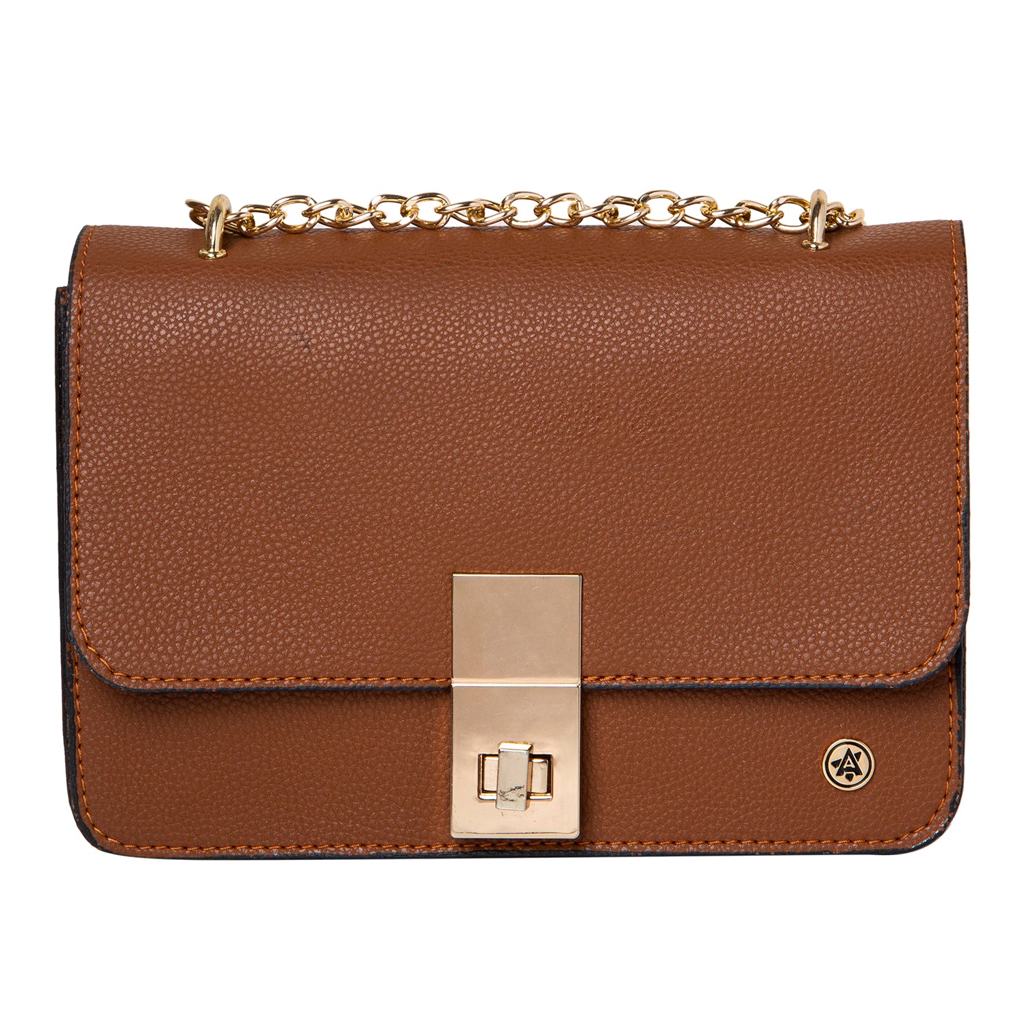 Party Sling Bag - Tan