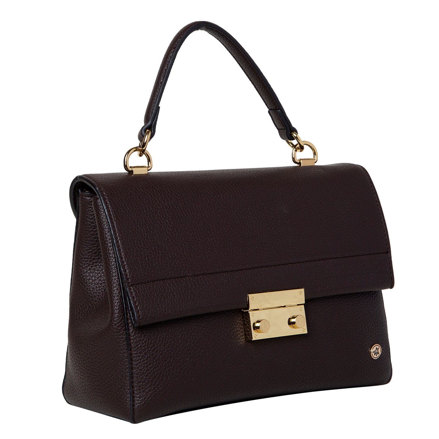 Handbag And Sling - Brown