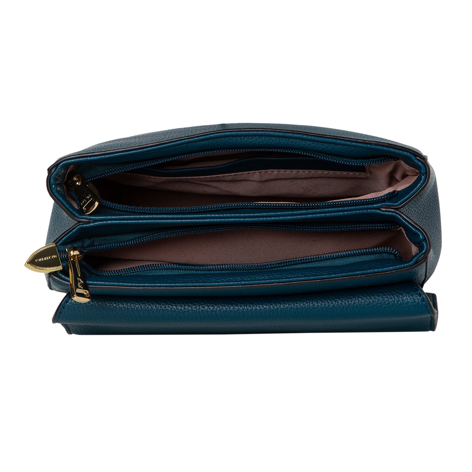 Handbag And Sling - Blue