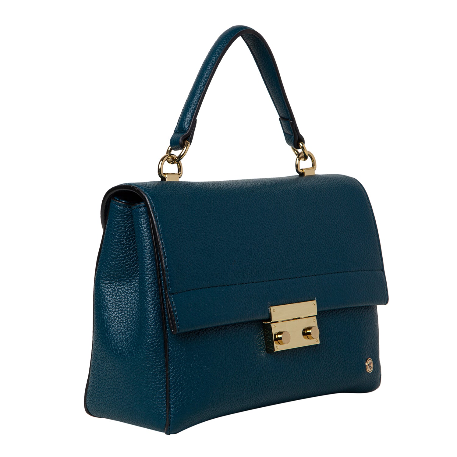 Handbag And Sling - Blue